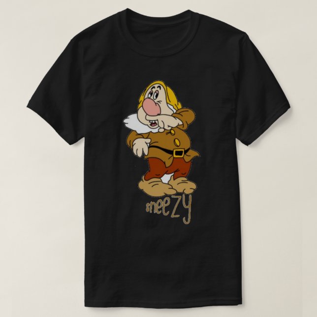 Sneezy Classic T-Shirt (Design Front)