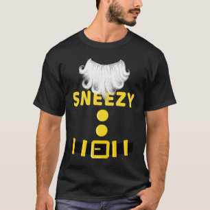 Sneezy Dwarf Beard Idea Halloween Party Costume Gi T-Shirt