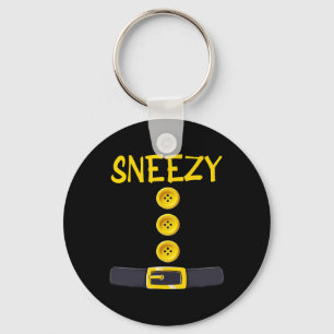 Sneezy Dwarf Halloween Costume Colour Matching Sle Keychain