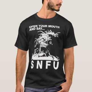 SNFU Ouvrez Votre T-Shirt Essentiel À La Bouche T