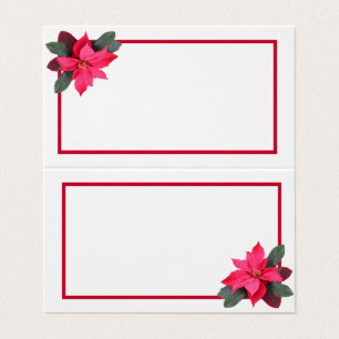 Sngle Pointesta Traditional Folded Card