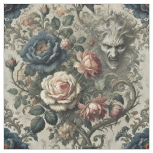 Snide Remarks – Gothic Statement Tile Fabric