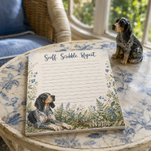 Sniff Scribble Repeat Blue Tick Hound
