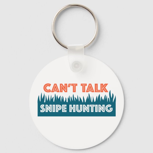 Snipe Hunting Keychain (Front)