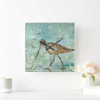 Snipe Shorebird Beach House Home Decor Art