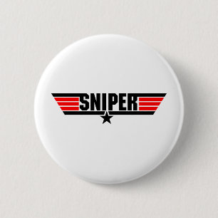 Sniper 2 Inch Round Button