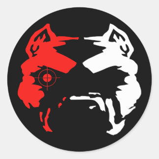 Sniper pitbull sticker