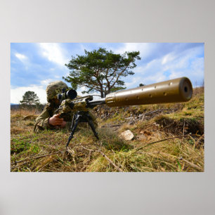 Sniper Training Poster