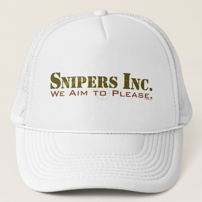 Snipers, Inc. Trucker Hat (Front)