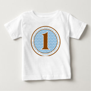 Snips and Snails First Birthday T shirt