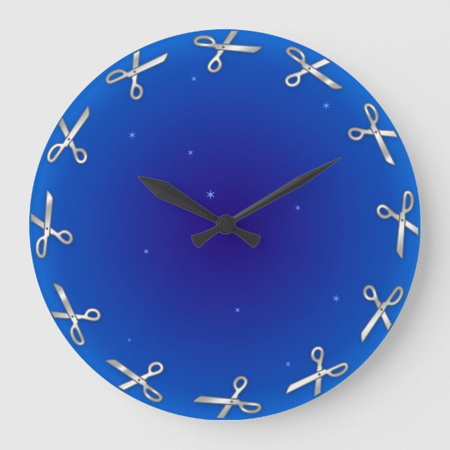 Snipstars wall clock (Front)