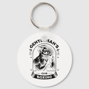 #snirt Gentleman's Boxing Club Retro With Box Boxe Keychain