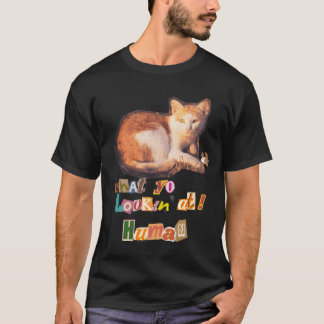 Snob Cat Savage Cat Gift for Cat lovers boy T-Shirt
