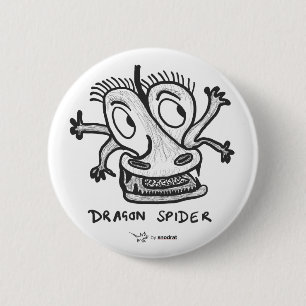 Snod Rat: Dragon Spider 2 Inch Round Button