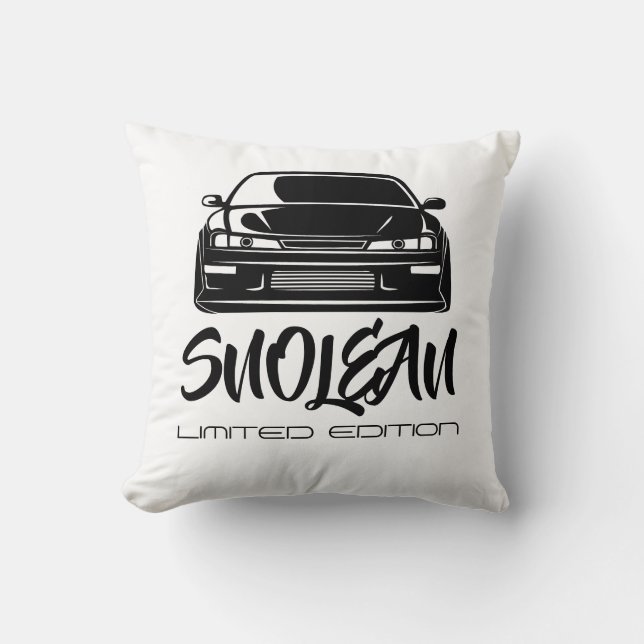 SnoLean S13 - Limited Edition Throw Pillow (Front)