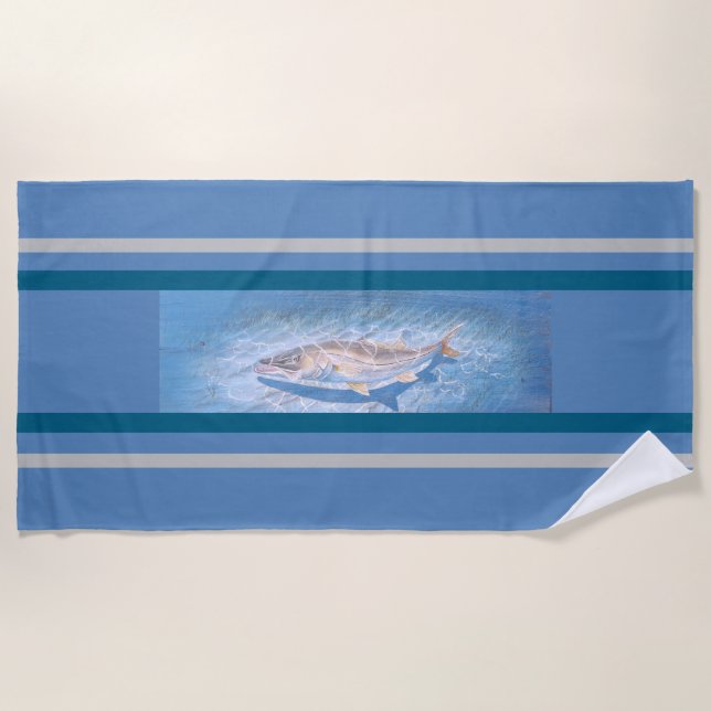 Snook Beach Towel (Front)