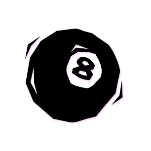 Snooker Ball 8 T-Shirt Billiard 8 Ball Art Tri-Blend Shirt