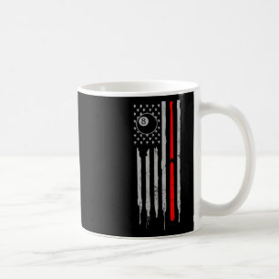 Snooker Design 4th Of July Patriotic Us American F Coffee Mug