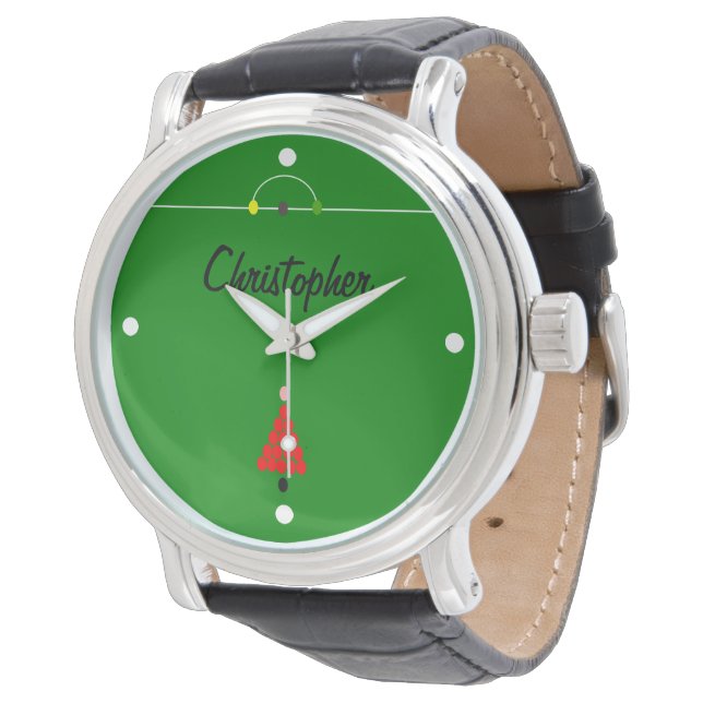 Snooker Design Watch (Angled)