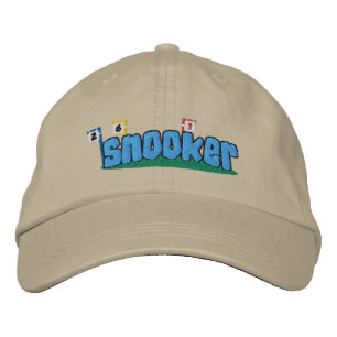 Snooker Embroidered Hat
