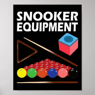 Snooker Equipment Billiards Jerseys For Men 8 Ll P Poster