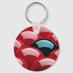 Snooker equipment keychain