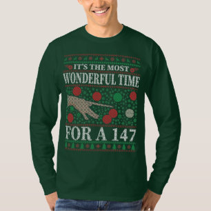 SNOOKER FUNNY CHRISTMAS QUOTES UGLY SWEATER