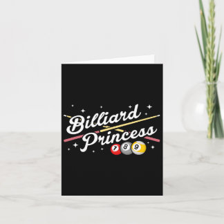 Snooker Game Billiard Princess Pool Players Billia Card