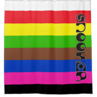 SNOOKER modern font & coloured stripes + your idea