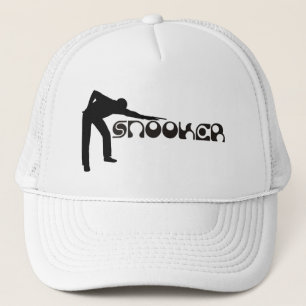 SNOOKER modern font + your ideas Trucker Hat