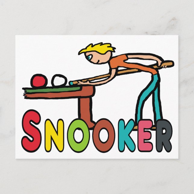 Snooker Postcard (Front)