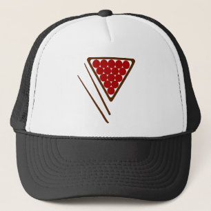 Snooker Rack and Snooker Cues Trucker Hat