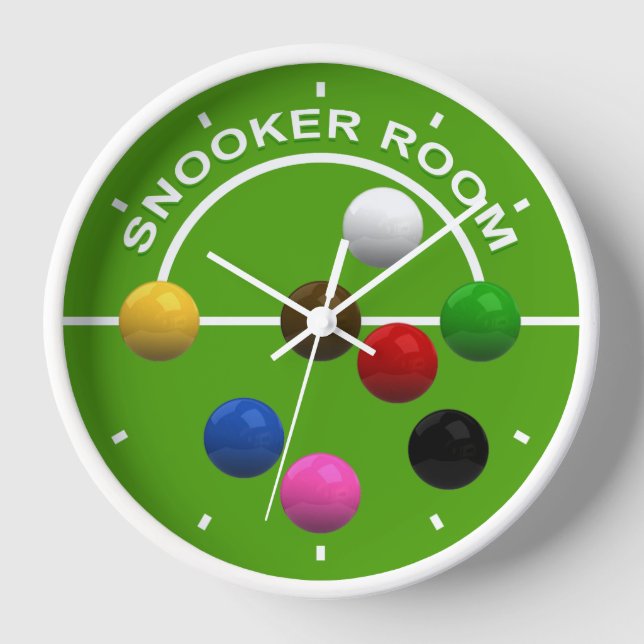 Snooker Room Clock (Front)