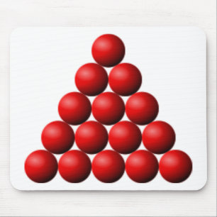 Snooker Triangle Mouse Pad