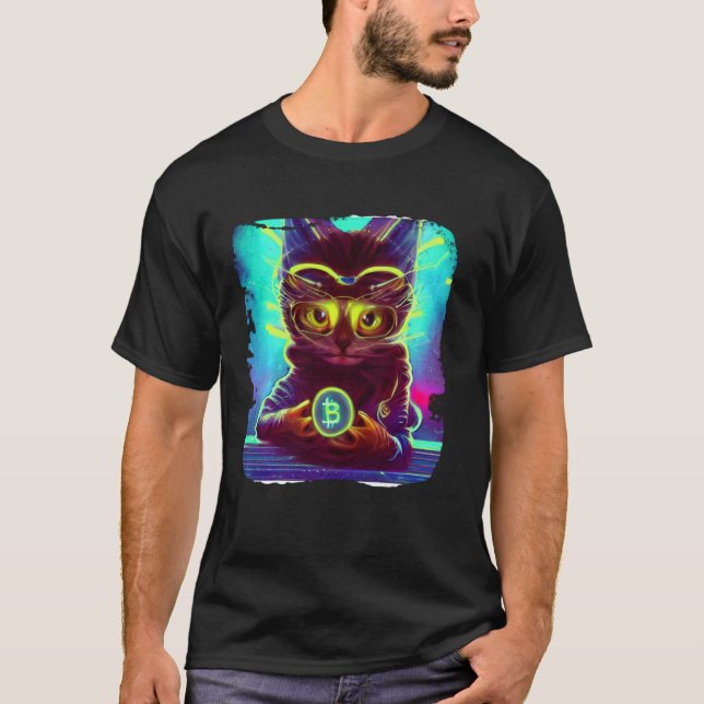 Snoop Catty Cat Crypto Original T-Shirt (Front)