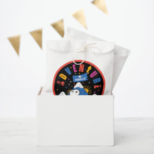 Snoopy Adventure Awaits Graduation Mountain Design Favour Bag