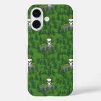 Snoopy Beagle Scout Hiking Pattern