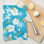 Snoopy Brooklyn Beach Pattern Kitchen Towel<br><div class="desc">Take a look at this super cute design featuring Snoopy surfing the tropical waves.</div>