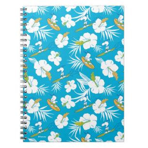 Snoopy Brooklyn Beach Pattern Notebook