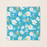 Snoopy Brooklyn Beach Pattern Scarf<br><div class="desc">Take a look at this super cute design featuring Snoopy surfing the tropical waves.</div>