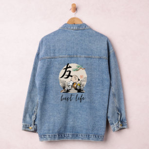 Snoopy, Charlie Brown, and Woodstock - Friend Denim Jacket