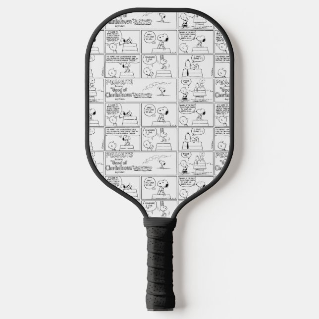 Snoopy & Charlie Brown | English Muffin Pickleball Paddle (Front)
