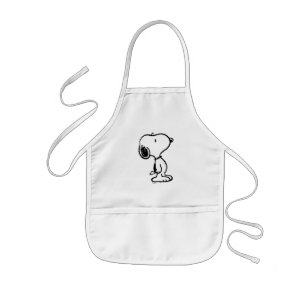 Snoopy Classic Comics Pattern Kids Apron
