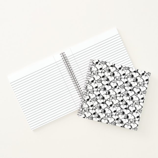 Snoopy Classic Comics Pattern Notebook (Inside)