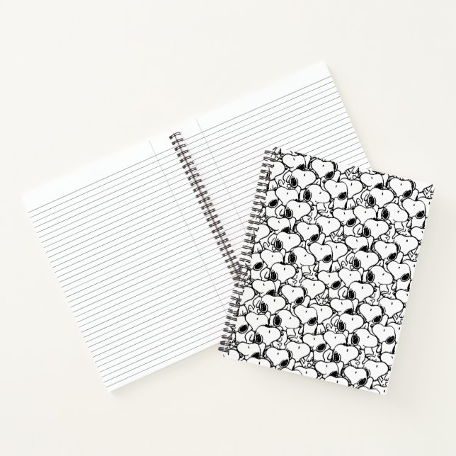 Snoopy Classic Comics Pattern Notebook (Inside)