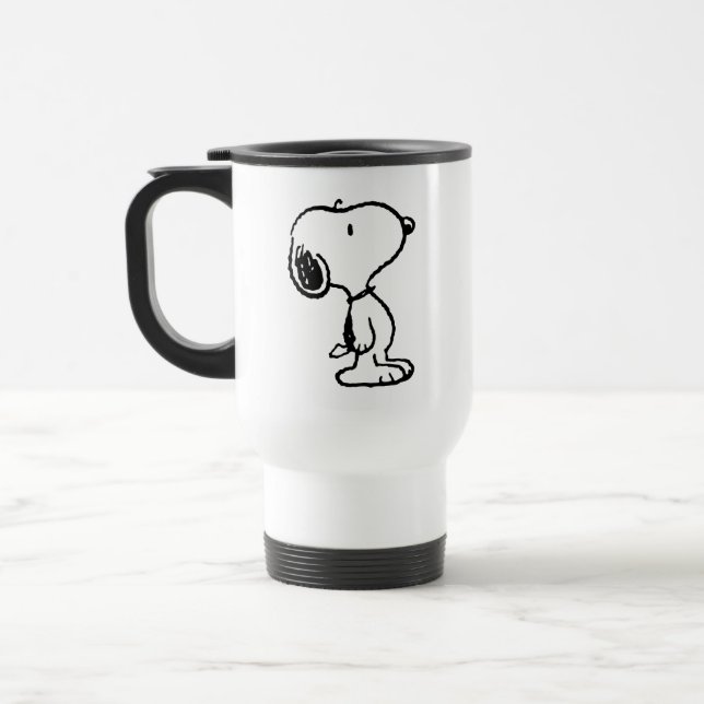 Snoopy Classic Comics Travel Mug (Left)