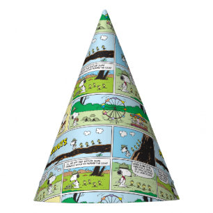 Snoopy & Friends   Go Camping Party Hat