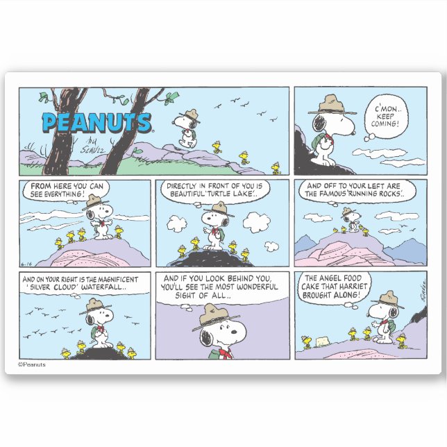 Snoopy & Friends | Go Hiking (Front)