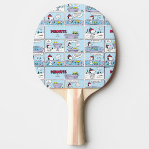 Snoopy & Friends Hockey Game Ping Pong Paddle