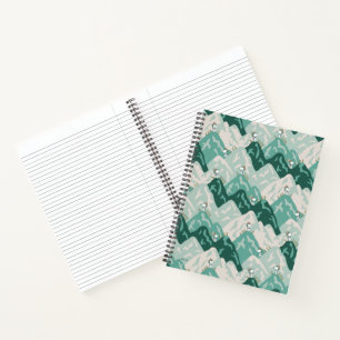 Snoopy Great Outdoors Pattern Notebook